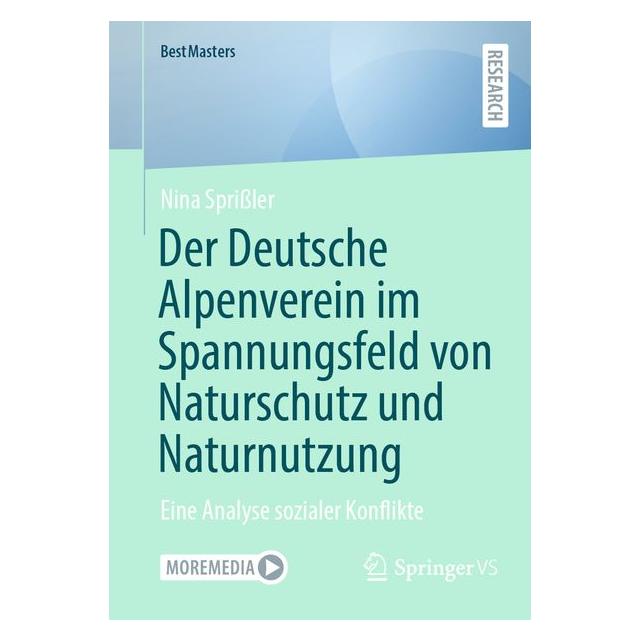 Springer Der Deutsche Alpenverein im Spannungsfeld von Naturschutz und Naturnutzung (Deutsch, Softcover, Nina Sprissler) (71219123)