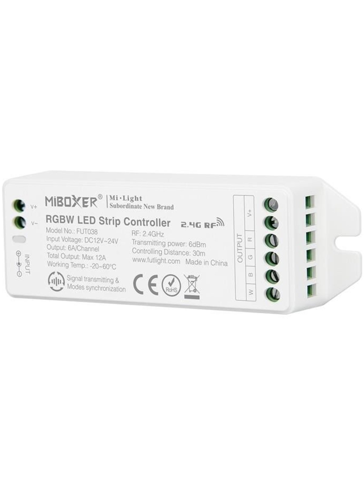 Miboxer LED Controller - RGB-W - DC12/24V - 2.4GHz RF