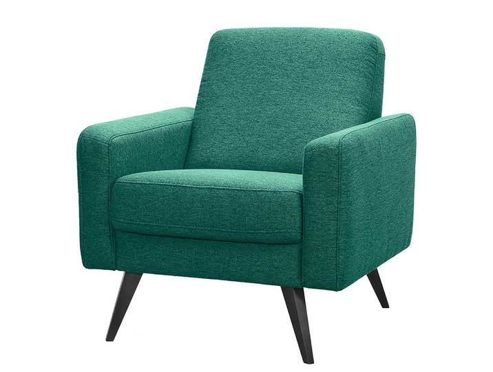 Sessel Helper Grün/Dunkelgrün Webstoff Cavo 82 x 87 x 80cm