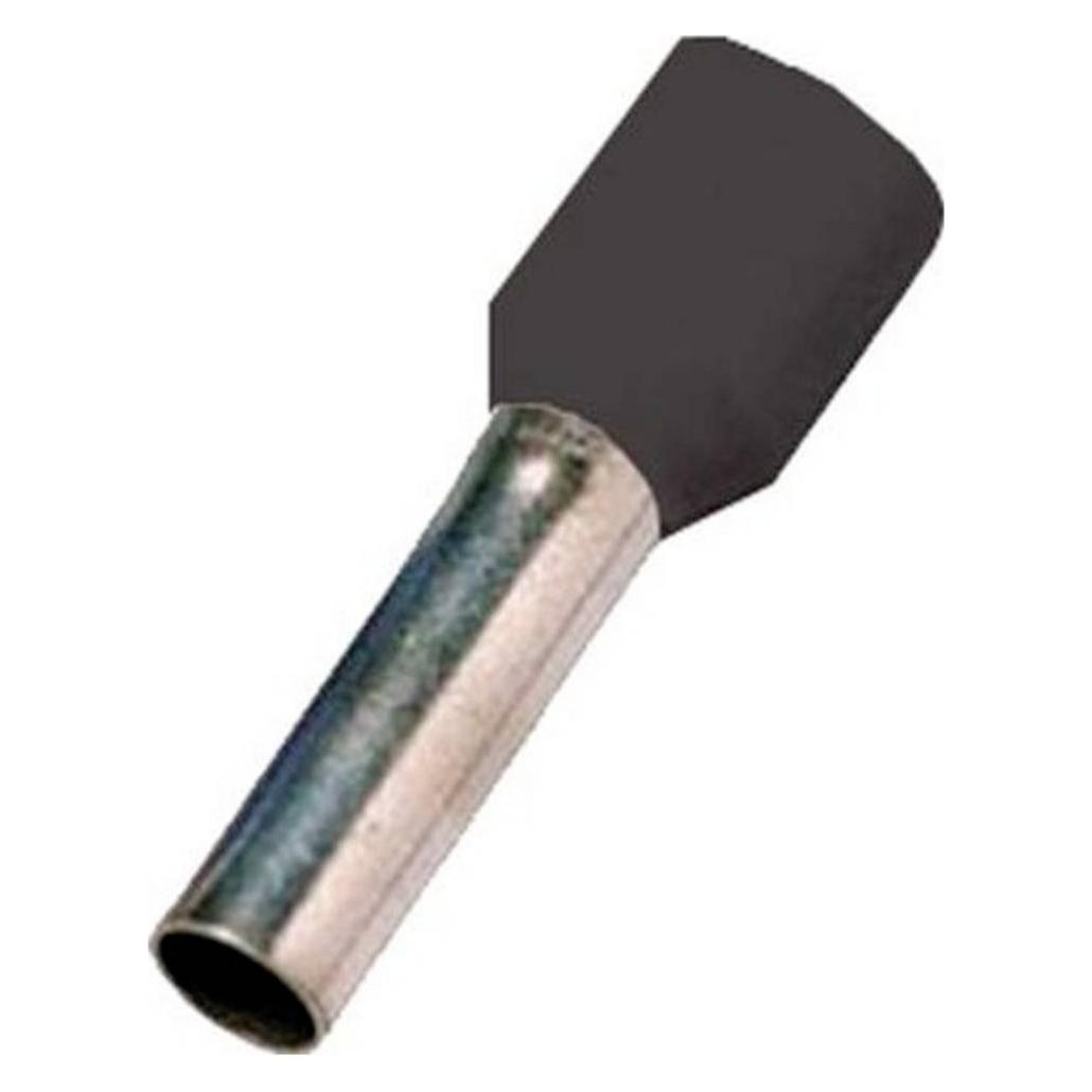 Intercable 50 Stück Aderendhülse 25qmm schwarz ICIAE2522SCH / 559238 (181543)