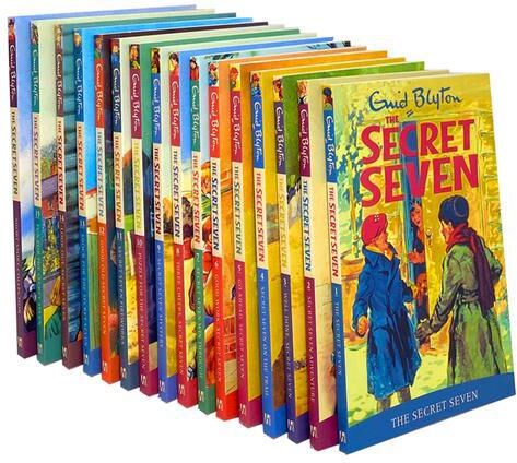 HODDER PUBLISHING Enid Blyton Secret Seven 16 Books Collection Box Set