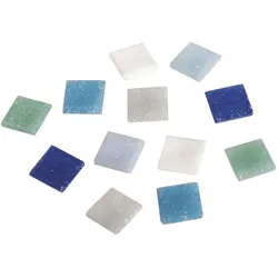 rayher MOSAIKSTEIN HELLBLAU 1CM Eimer 1kg 1453008