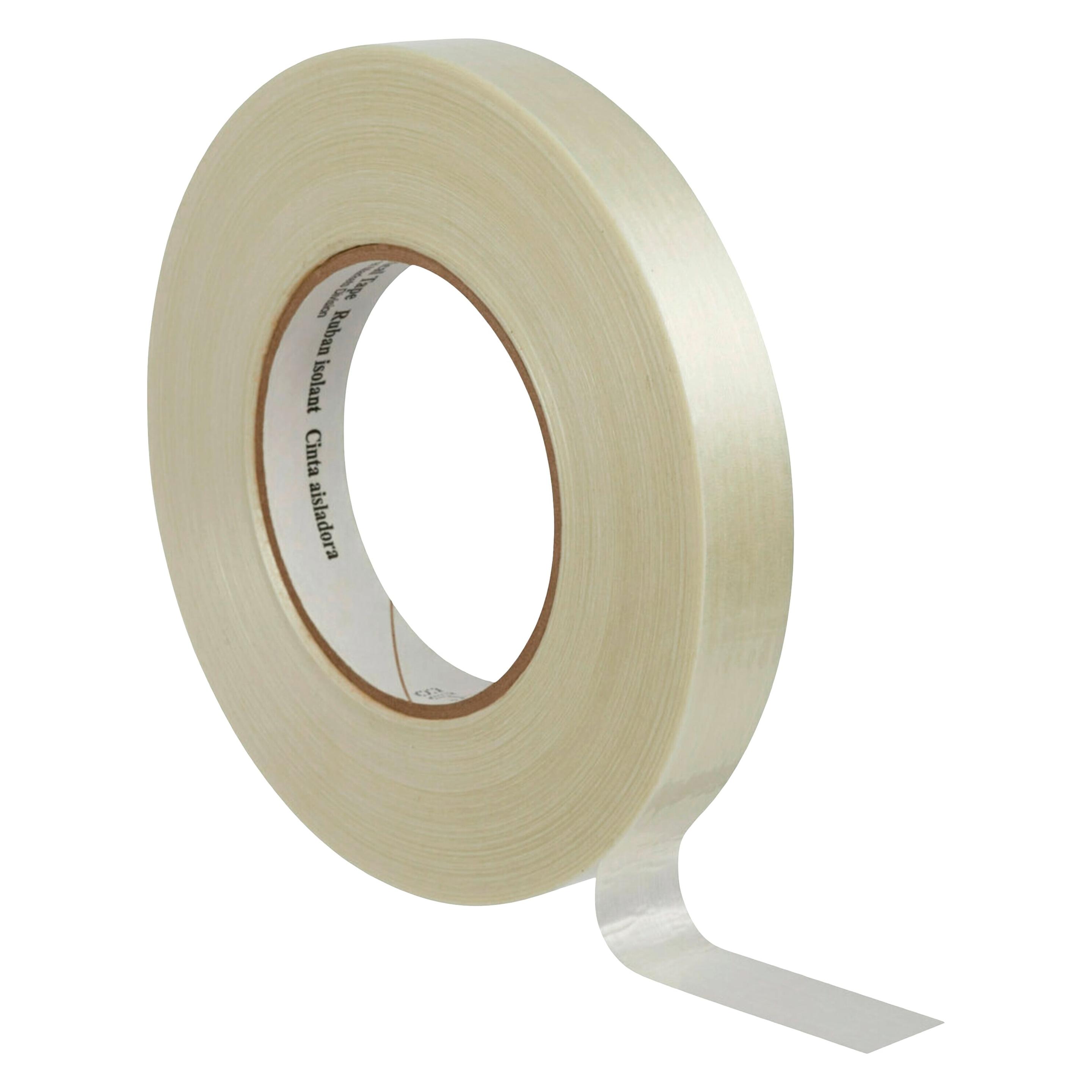3M Glasfaserverstärktes Polyesterband Scotch 45, 19 mm x 20 m (19 mm) (Scotch 45 19x20)