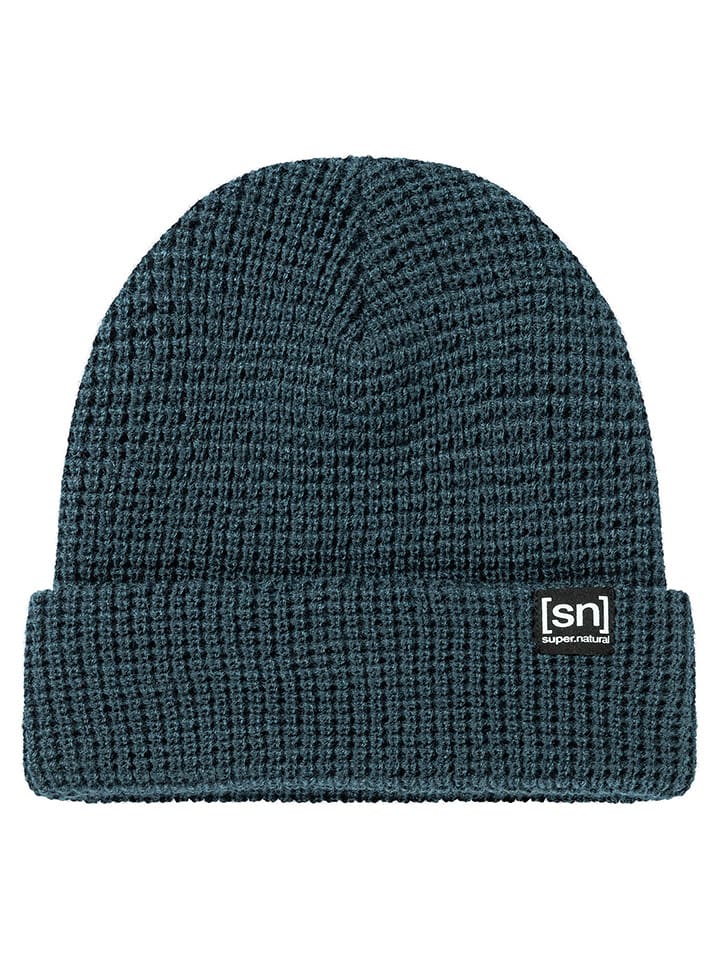 super.natural Beanie "City" in Dunkelblau - onesize