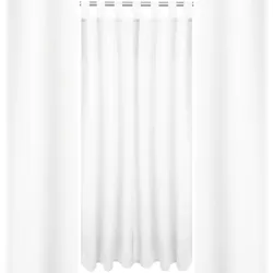 Bestlivings Dekoschal Ellen Schlaufen, 140x225 cm - Weiß