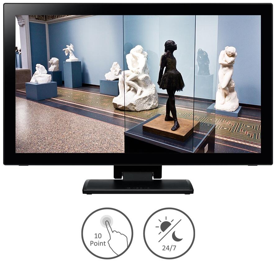AG Neovo Touch Monitor TM-23 LED-Display 58,4 cm (23") schwarz TM230011E0100