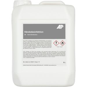 AP Desinfektionsmittel SW10038, Händedesinfektion, Kanister, 5 Liter
