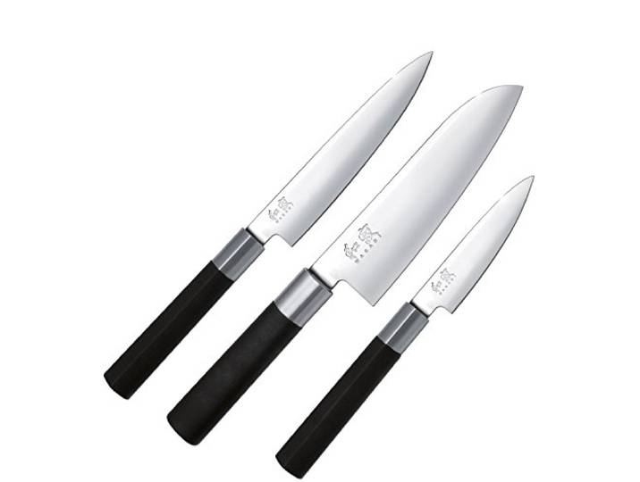 KAI Wasabi Black 3-teiliges Messerset 67-W19