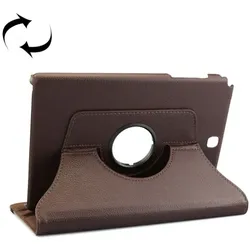Tablet Tasche für Samsung Galaxy Tab A 9.7 Leder Schutzhülle Case Cover 360° Braun