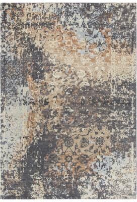 Alora Decor Euphoria Beige Floral Wool Rug
