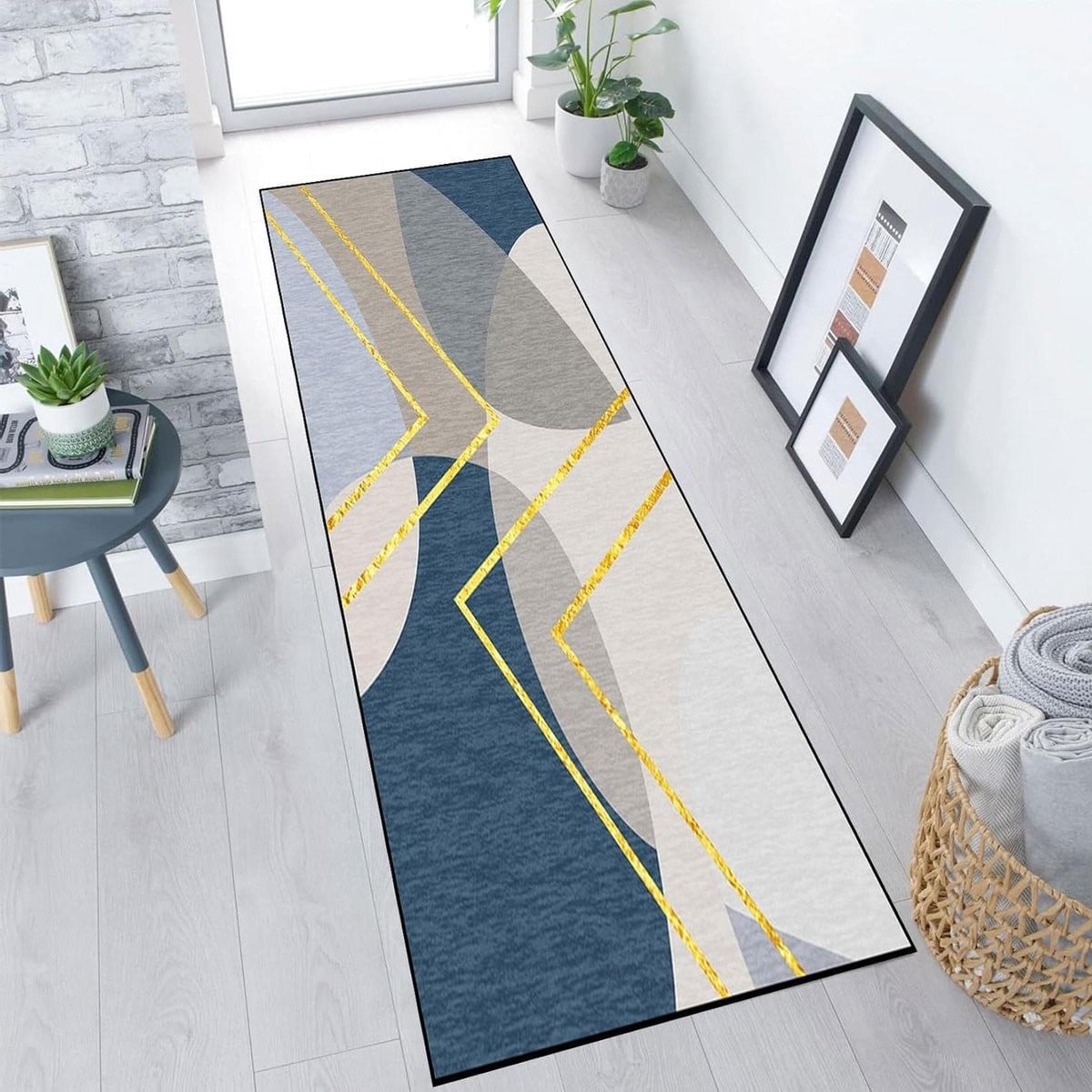 Oosters Loper Kleed - Super Absorberend Keuken Tapijt - Breedte: 40 cm, Lengte: 160 cm