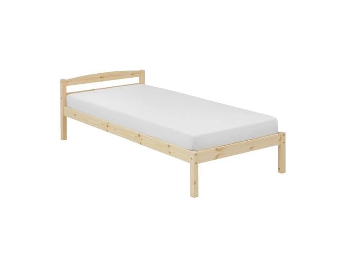 Livetastic Bett, Natur, Holz, Fichte, massiv, 90x200 cm, Schlafzimmer, Betten, Einzelbetten