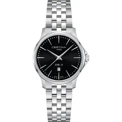 Certina DS-8 Lady 30mm C045.010.11.051.00 - schwarz,silber - 31mm