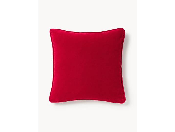 Housse de coussin en velours Dana