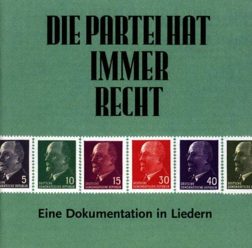 Various - Die Partei hat immer recht - Preis vom 30.09.2026 09:01:18 h