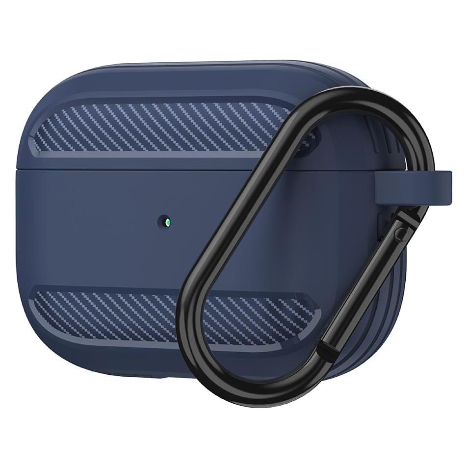 Techsuit - Carbon Silicone - for AirPods 3 - Navy Blue (Kopfhörer Hülle) (56362611)