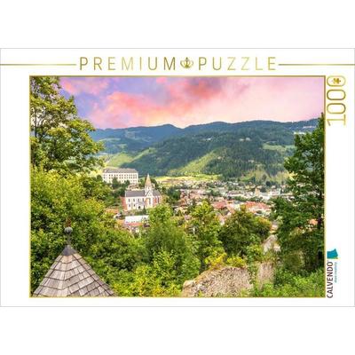 CALVENDO Puzzle Der Blick zum Schlossberg | 1000 Teile Lege-Größe 64 × 48 cm Foto-Puzzle für glückliche Stunden, von , Calvendo Puzzle