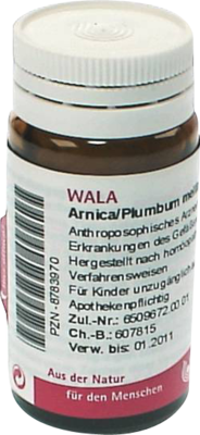 WALA Heilmittel GmbH ARNICA/PLUMBUM mellitum Globuli 20 g 08783970
