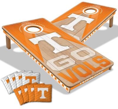 Skip's Garage Tennessee Volunteers NCAA 2x4 Professional Cornhole Board Set