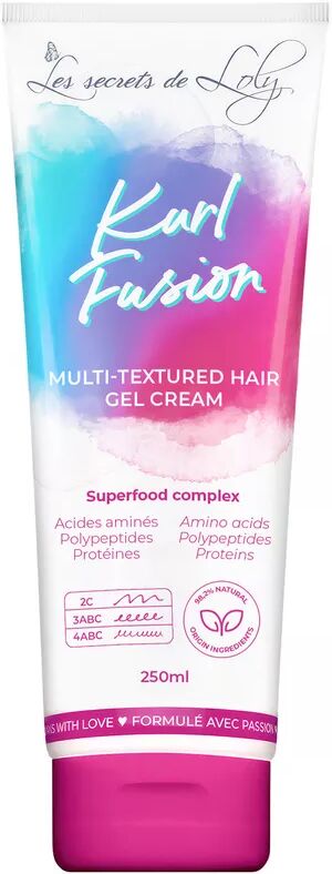 Les Secrets de Loly - Kurl Fusion – Styling-Gel-Creme, 250 ml