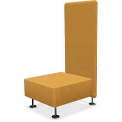 Profim Wall In 11 1-er Sitzbank mit einer Trennwand frei konfigurierbar