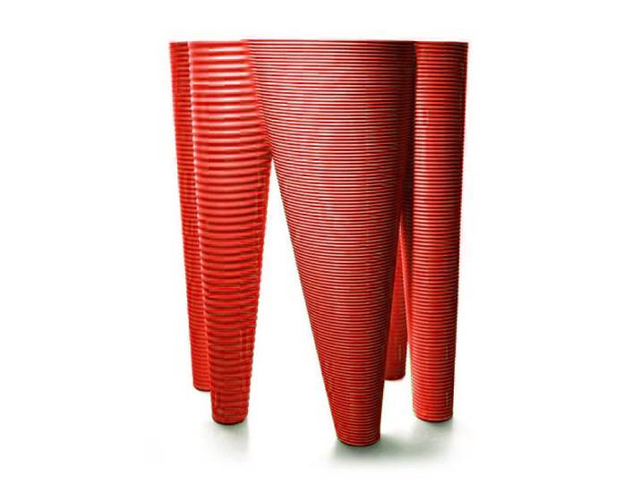 SERRALUNGA vase THE VASES (Rouge - LLDPE)
