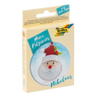 folia Filznähset Mini Filzinies Nikolaus 14 Teile
