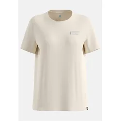Odlo, Damen, Funktionsshirt, Cotton Blend Unlimited (XS), Beige, XS