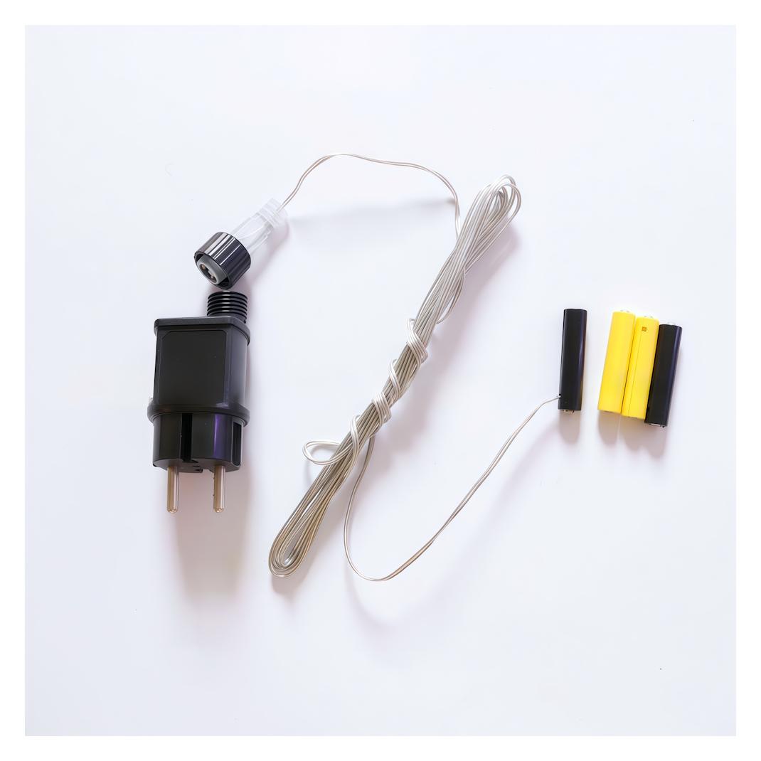 LKD AAA-Batterieadapter - ersetzt 2-3 AAA-Batterien durch Strom (71210857)