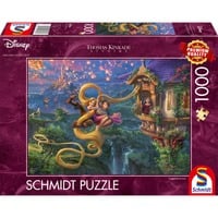 Thomas Kinkade Studios: Disney Dreams Collection - Rapunzel Tangled up in Love, Puzzle 1000 Teile