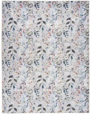 Nourison Washables Indoor Multicolored Floral Area Rug
