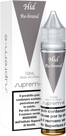Suprem-e Hid Re-Brand Liquido Mini Shot Mix 10ml Tabacco Black Cavendish Latakia Kentucky