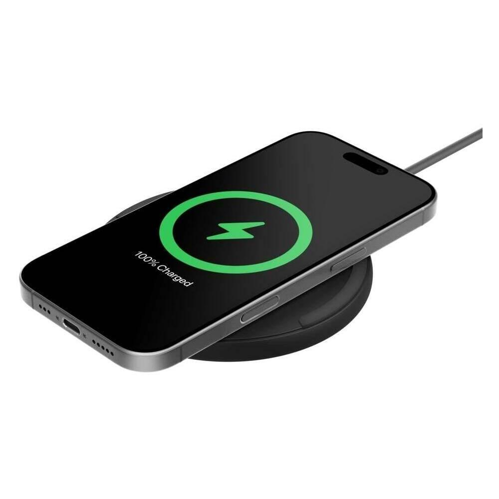 Belkin BOOST Charge Ladepad 15W USB-C mit Netzt.schw. WIA012kqBK (15 W, 1 Port) (WIA012KQBK)