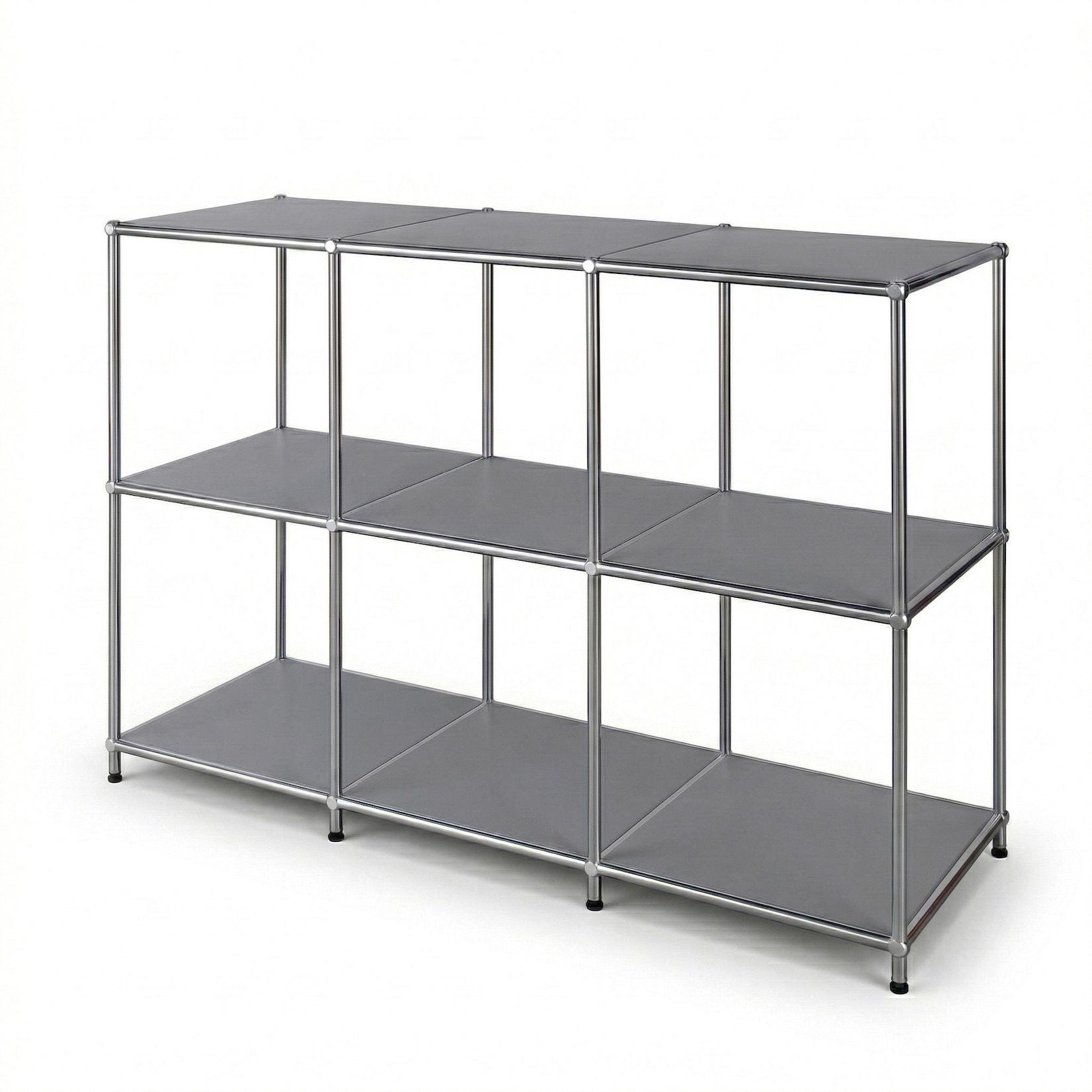 Floordirekt Metallregal Concept Epure MK-018 Offenes Standregal mit 3 Ablagen