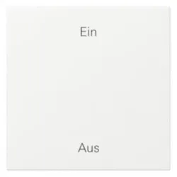 Gira Wippe 1-teilig Schalter reinweiß Ein-Aus System 55 361403