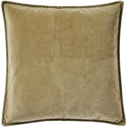 IB Laursen Kissenbezug Velour quadratisch, 52 x 52 cm, eucalyptus