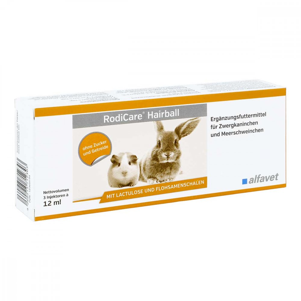 alfavet Tierarzneimittel GmbH Rodicare Hairball Suspension für Meerschweinchen/Zwergkaninchen 13360734
