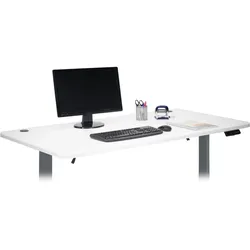Tischplatte MCW-D40 für Schreibtische, Schreibtischplatte, 160x80cm MVG-zertifiziert ~ weiß