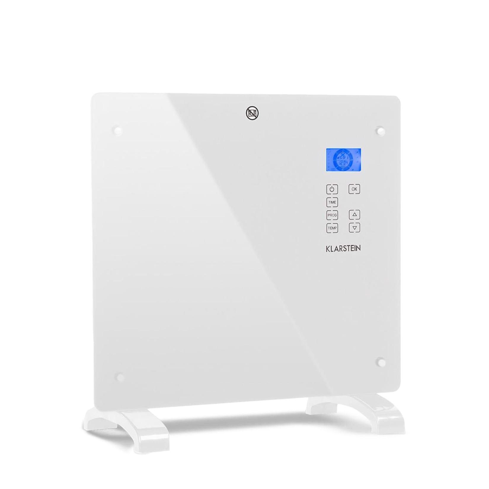 Norderney Konvektions-Heizgerät Thermostat Timer 1000W 20m² weiß Weiß 1000 W
