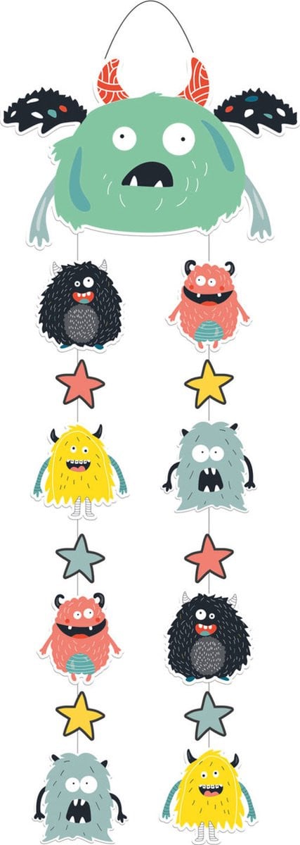 Folat Party Products Hangdecoratie Monster Bash 30 x 85 cm