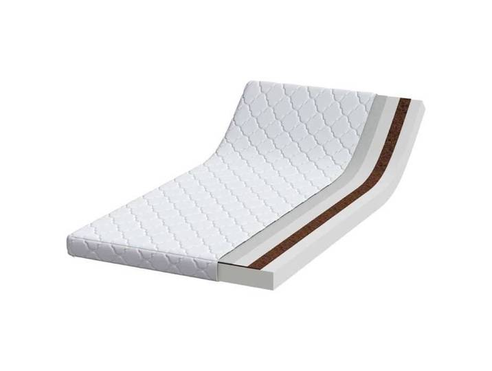 NEW Blanc Matelas Blanc 100X200 cm Tissu jacquard - - Lits & accessoires(1parcel)9653702