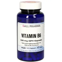 Vitamin B6 100 mg GPH Kapseln 120 St