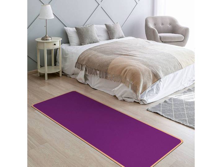 Tapis de yoga Suhar II 183 x 61cm Mauve/Mauve