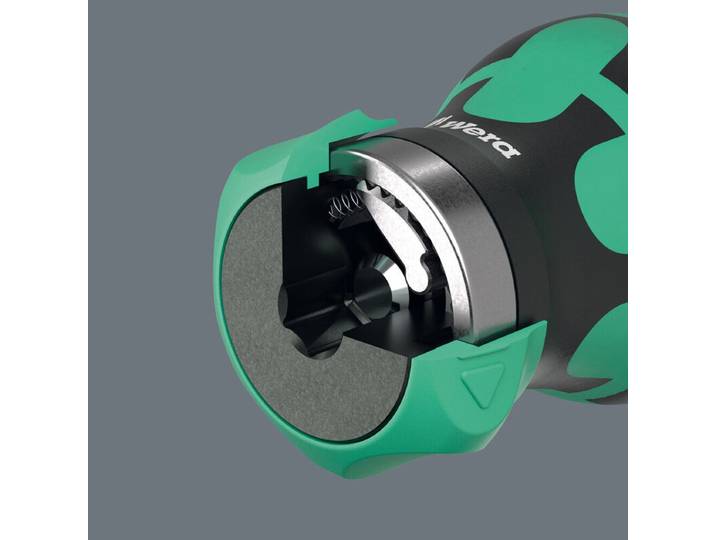 Wera Kraftform Kompakt Stubby Magazin RA 4 Bit Handgreep Set - 6 stuks, Kleurloos