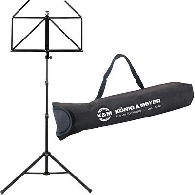 K&M 10065 Stand Black Set Noir