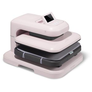 LOKLiK Transferpresse ImPress Auto 2 Smart, Pastel Pink, 38 x 38 cm, automatische Hitzepresse für Textilien