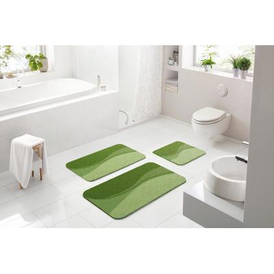 Badematte LINEA DUE "Flash", grün, H:18mm, Polyacryl, Badematten, Badematte