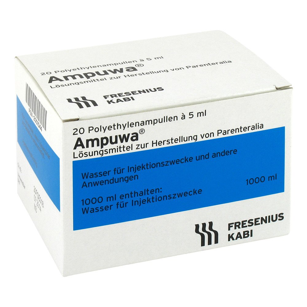 Fresenius Kabi Deutschland GmbH Ampuwa Plastikamp. Injektions-/infusionslösung 02001044