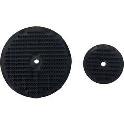 FASTECH® 703-330-Bag Hakenscheibe zum Anschrauben Haftteil Schwarz 4 St.