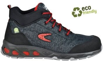 Scarpe da lavoro Thunder Base Eco S3 ESD nere e traspiranti Personalizzate o neutre Cofra